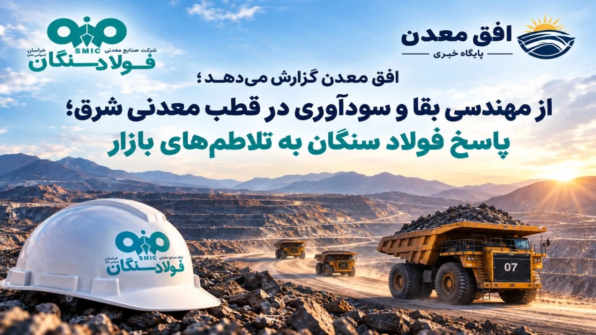 از مهندسی بقا و سودآوری در قطب معدنی شرق؛ پاسخ فولاد سنگان به تلاطم‌های بازار