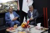 بازدید مدیر کل دفتر نظارت بر وزارت صمت از غرفه صبانور