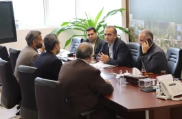 دیدار معاون شركت فرودگاه‌های كشور با مدیرعامل سازمان منطقه آزاد انزلی